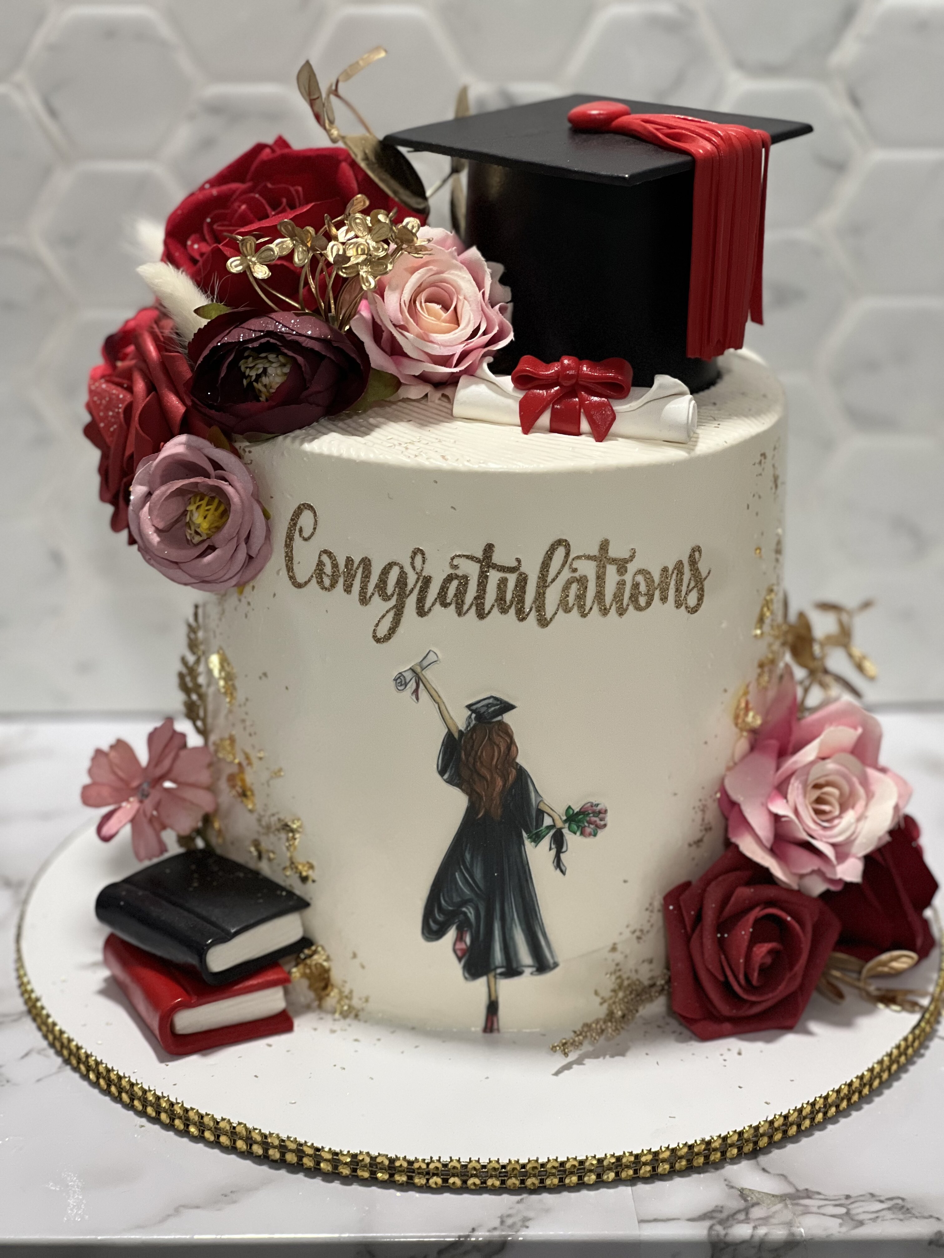 Custom celebration cake